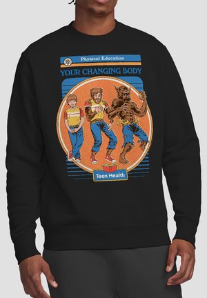 Cotton Soul, STEVEN RHODES YOUR CHANGING BODY - Sweatshirt - black