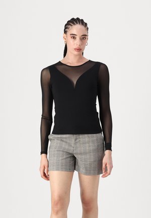 ONLBECKI BODYTOP - Topper langermet - black