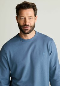 Next LIGHTWEIGHT CREW NECK - REGULAR FIT
 - Melegítőfelső - blue