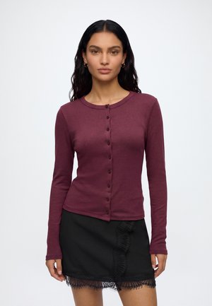 GAP CARDI - Gilet - noir red 796