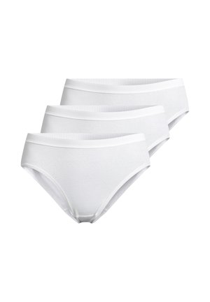 3ER PACK FEIN MIDI - Slip - weiß