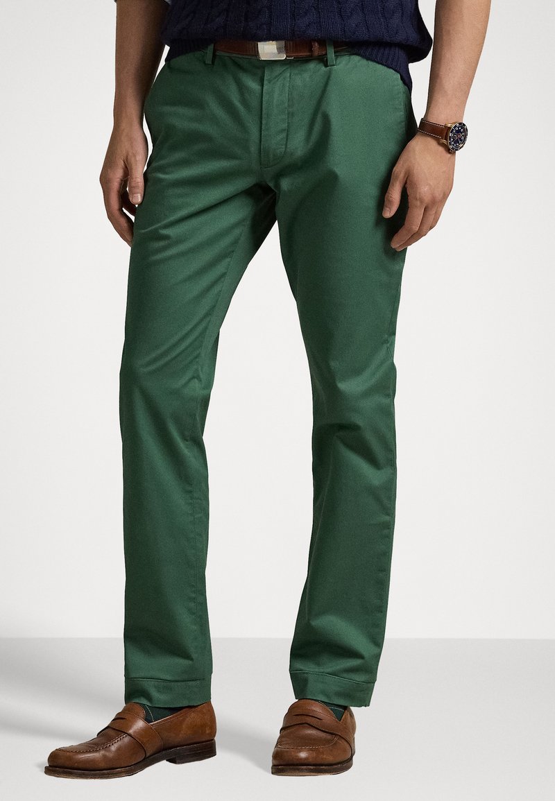 Polo Ralph Lauren FLAT PANT - Bukse - washed forest