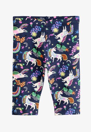 Next, CROPPED - Legging (type pantalon) - navy blue unicorn