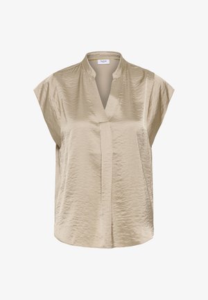 Saint Tropez, PANANSZ CAP SLEEVE BLOUSE - Blusa - weathered teak