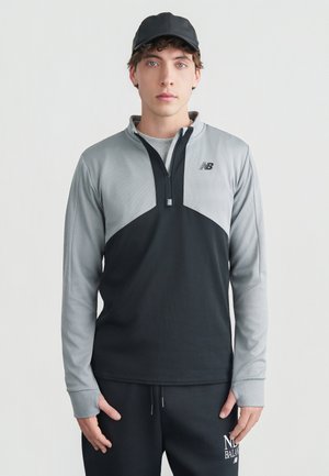 UTILITY ZIP - Langærmet T-shirt - slate grey