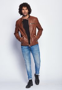 Maze Lederjacke - cognac