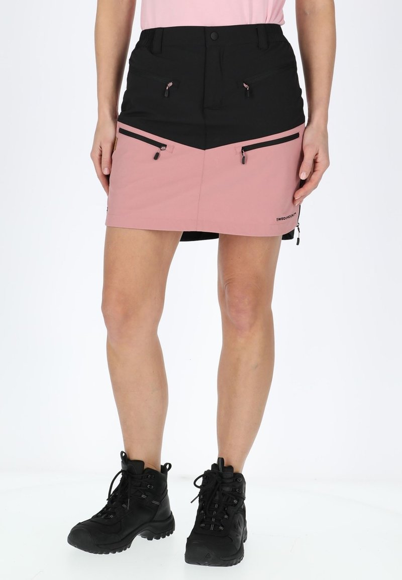 Swedemount LOFOTEN STRECH - Sports skirt - black dusty rose
