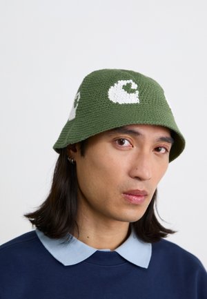 Carhartt WIP CANE HAT UNISEX - Müts - dollar green/white