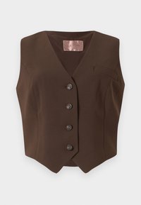 Guess THEOLINE PERFECT VEST - Bodywarmer - espresso brown