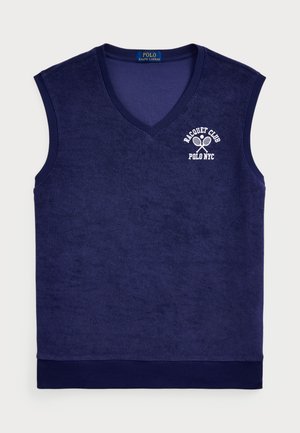Polo Ralph Lauren EMBROIDERED WAISTCOAT - Tops - newport navy