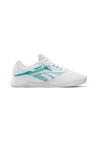No seleccionado, footwear white unleashed green kinetic blue
