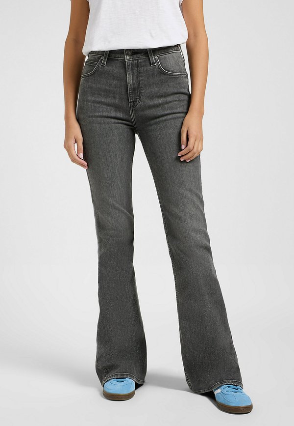 BREESE - Flared Jeans - faded_paint