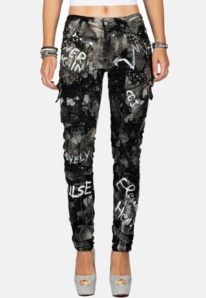 Slim fit jeans - schwarz