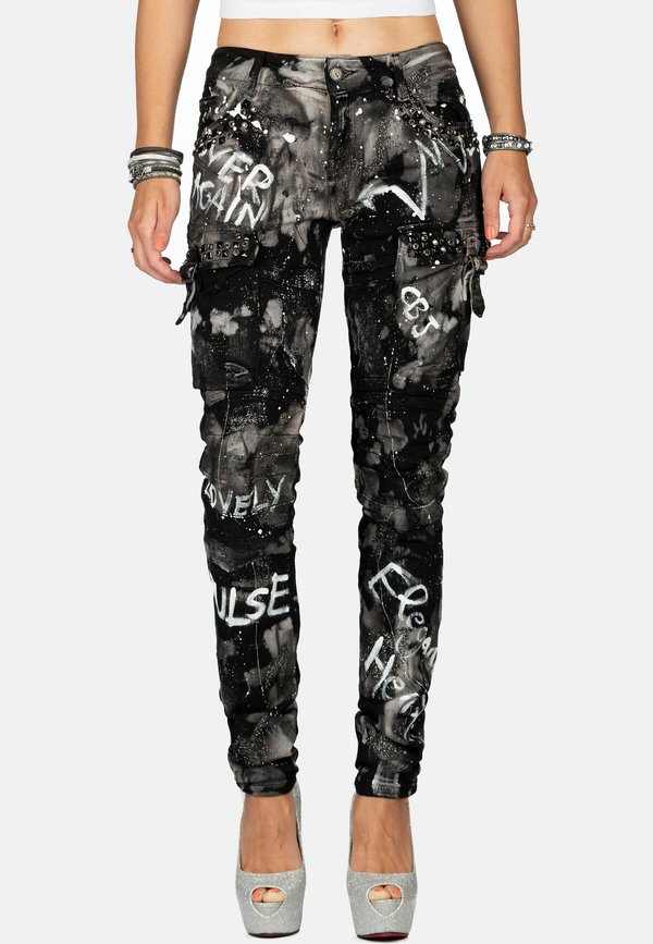 Jeans Slim Fit - schwarz