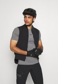 Oakley BARK NEW - T-shirt desportiva - athletic heather grey