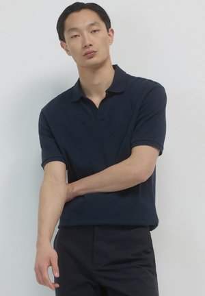 TESSUTO OPERATO - Polo - blu notte