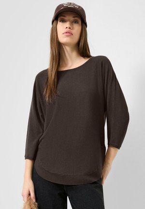 QS STRICKPULLOVER - Trui - dunkelbraun