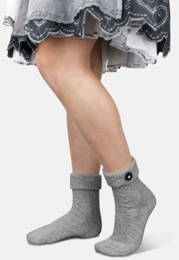 TRADITIONAL TRACHTEN GARBS - Socken - silbermelange