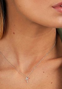 CHRIST Halskette - weißgoldfarben