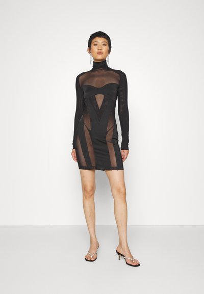 Et Ochs SLOANE CUTOUT MINI DRESS - Koktélruha / Partiruha - black