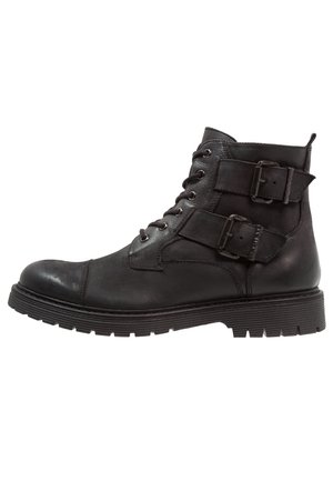 JACK & JONES Jfwalbany Leather Anthracite STS Chukka Boots voor heren, antraciet, 45 EU