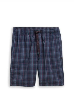 TOM TAILOR, TOM TAILOR UNTERWÄSCHE BOXERSHORTS MIT KAROMUSTER - Nachtwäsche Hose - blue dark check