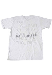 Paradiso Clothing RADIOHEAD TRAPPED - Print T-shirt - white