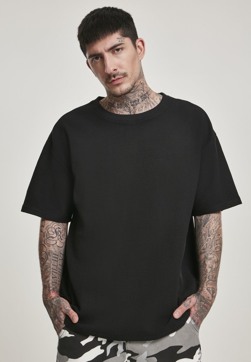 Urban Classics Jednoduché tričko - black