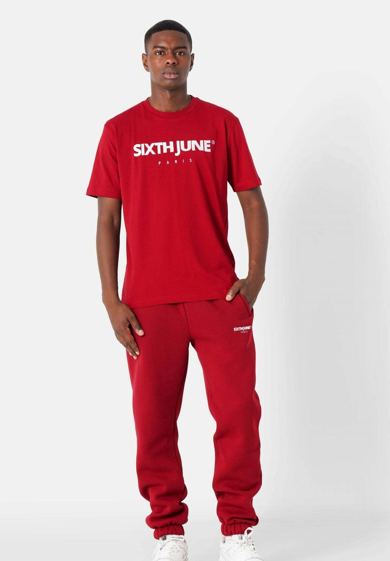 Sixth June T-shirt print donkerrood Sixth June T-shirt print donkerrood