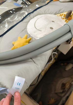 Sterntaler SPIELBOGEN GIRAFFE KAYA - Play mat - steingrau