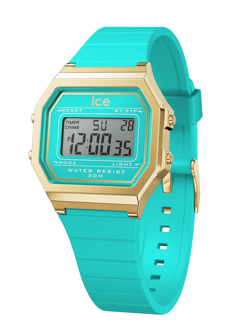 Ice-Watch RETRO - Montre à affichage digital - blue curacao