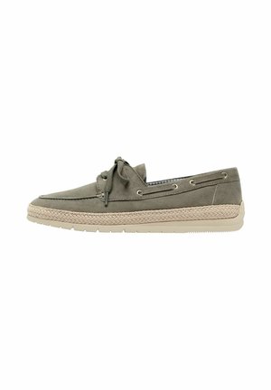 Boat shoes - sage
