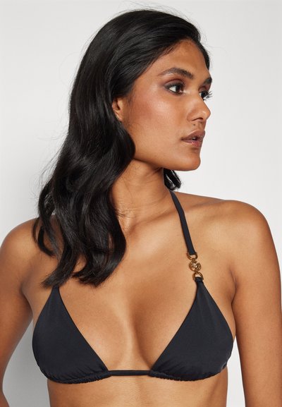 Versace SWIM GREEK CHAIN - Bikini top - black