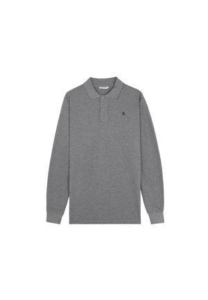 SCBASIC LS OE POLO - Camiseta de manga larga - grey