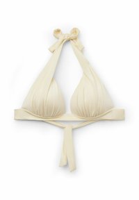 SHINY - Bikini top - ivory