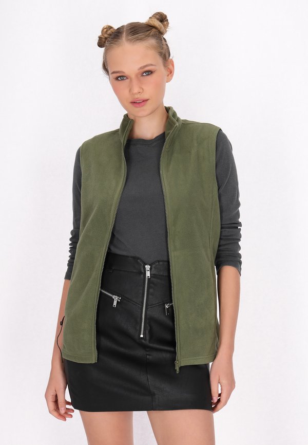 Weste - khaki