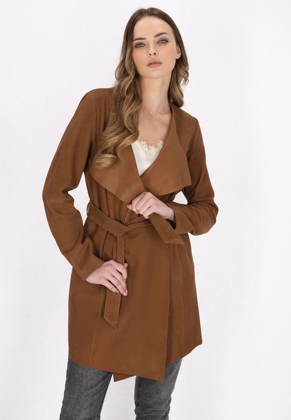 Trenchcoat - cognac