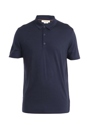 MERINO MID WEIGHT TECH LITE - Poloshirt - midnight navy