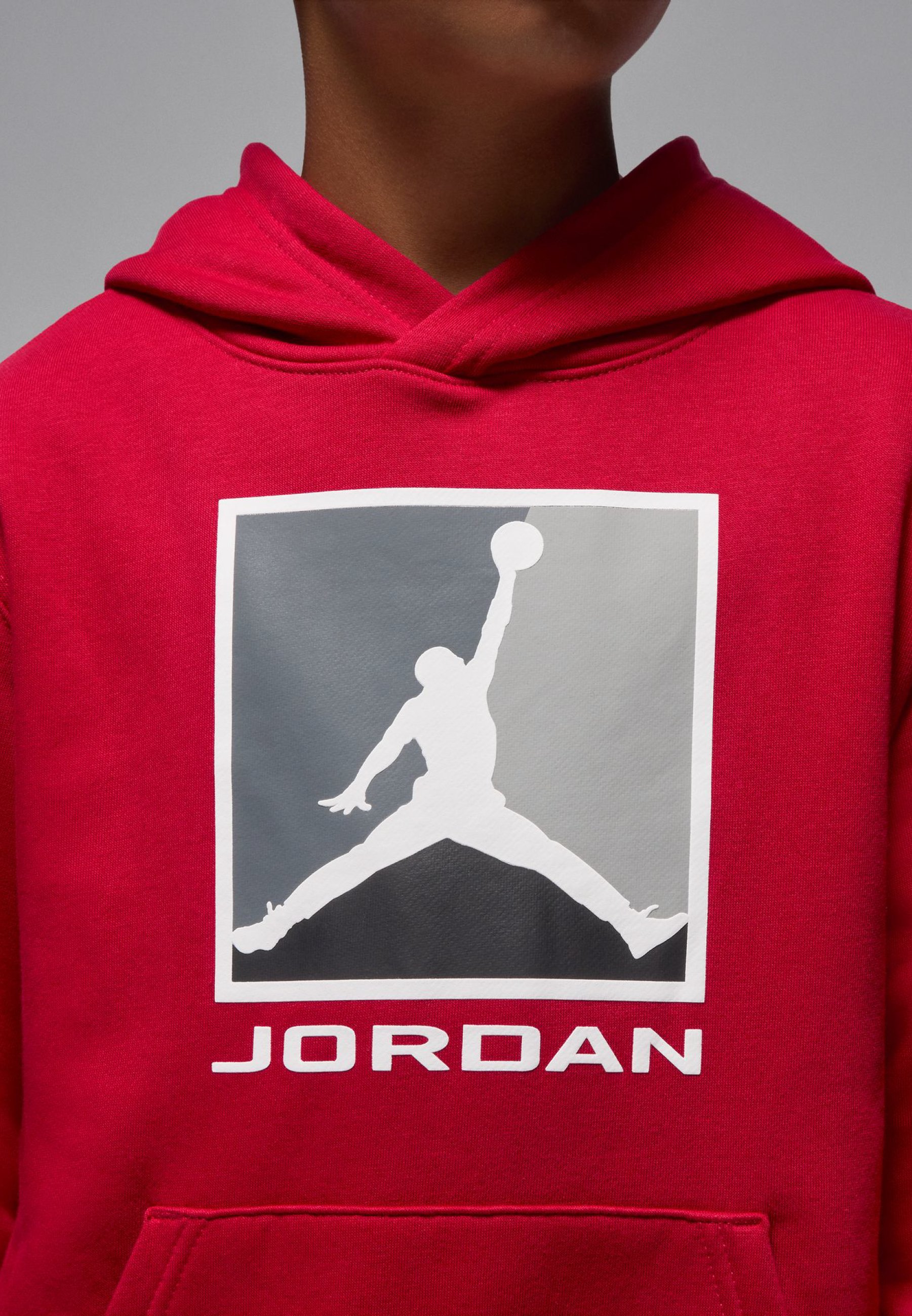jordan jumpman air fleece pullover hoodie red