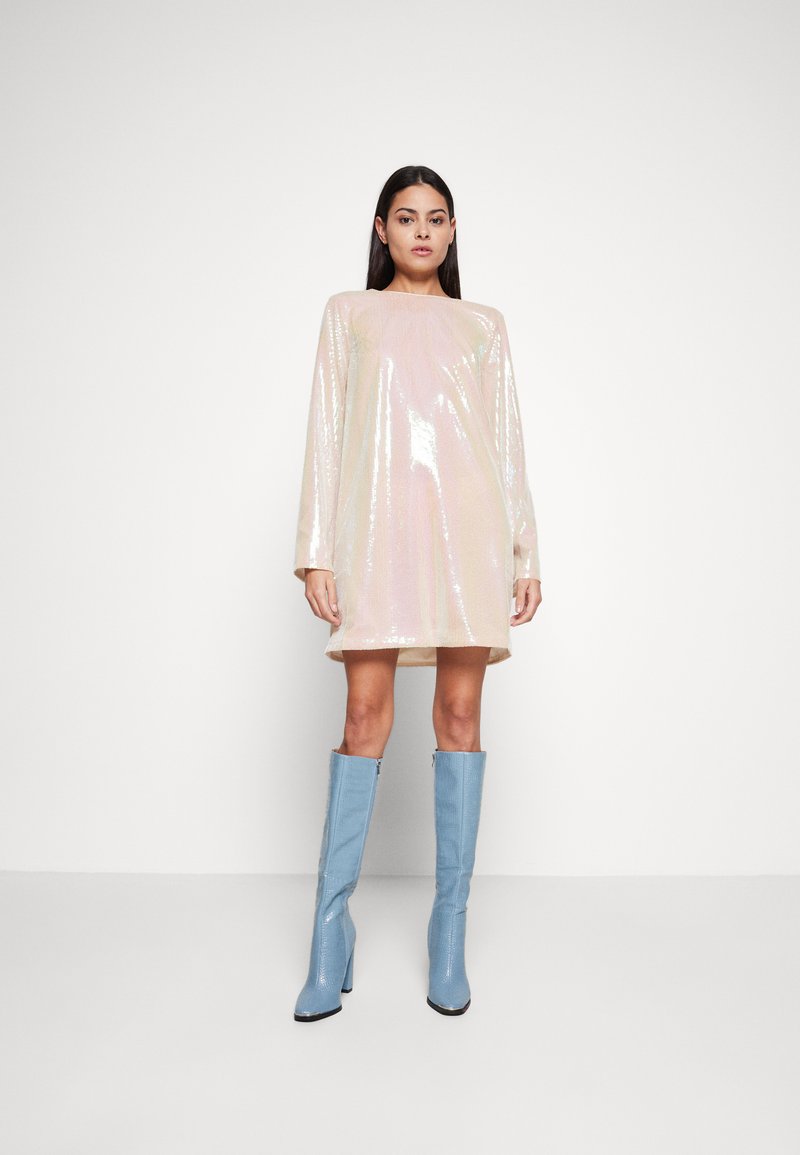 Envii ENNOVA Cocktail dress / Party dress nude sequins/nude