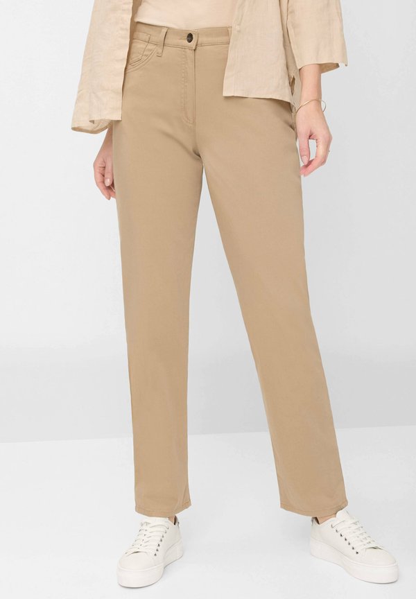 STYLE  CORRY - Stoffhose - nougat