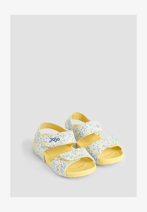 JoJo Maman Bébé, REGULAR FIT - DOUBLE STRAP SUMMER - Lær-at-gå-sko - yellow