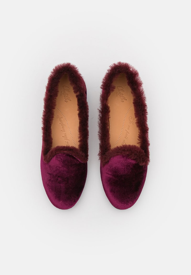 Damen Sneaker | Chatelles COSY Hausschuh pink/burgundy/pink - WB46727 Damen Sneaker | Chatelles COSY Hausschuh pink/burgundy/pink - WB46727