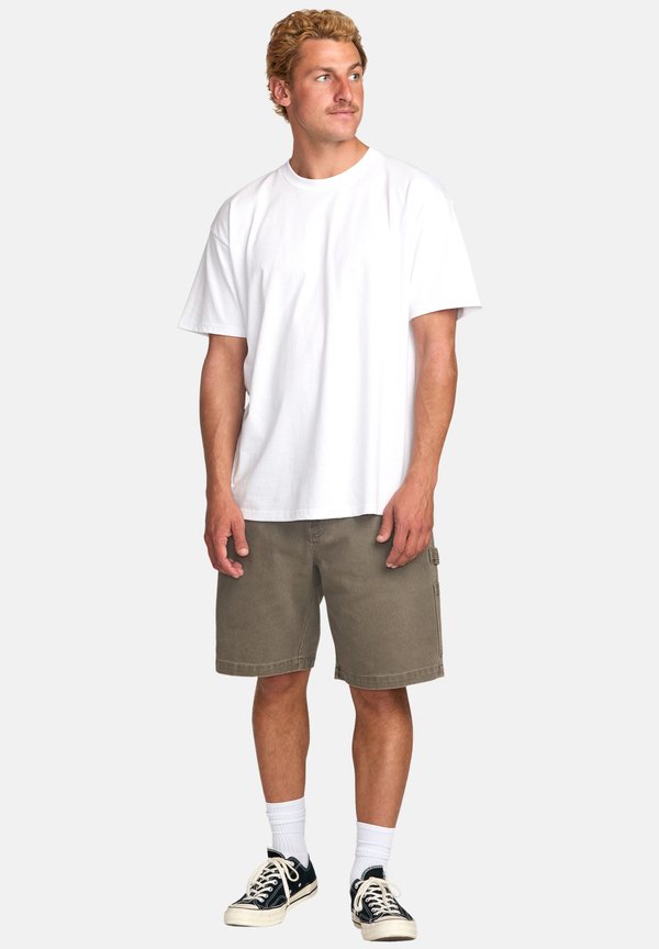 BAD DOG - WORKWEAR - Denim shorts - brn