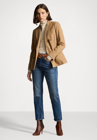 Polo Ralph Lauren BRUSHED WOOL BLEND BLAZER - Bleiseri - polo camel