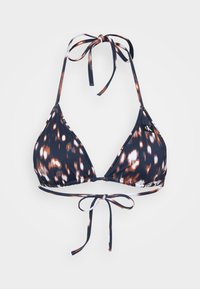 TRIANGLE - Bikiinide ülaosa - dark blue/brown/white