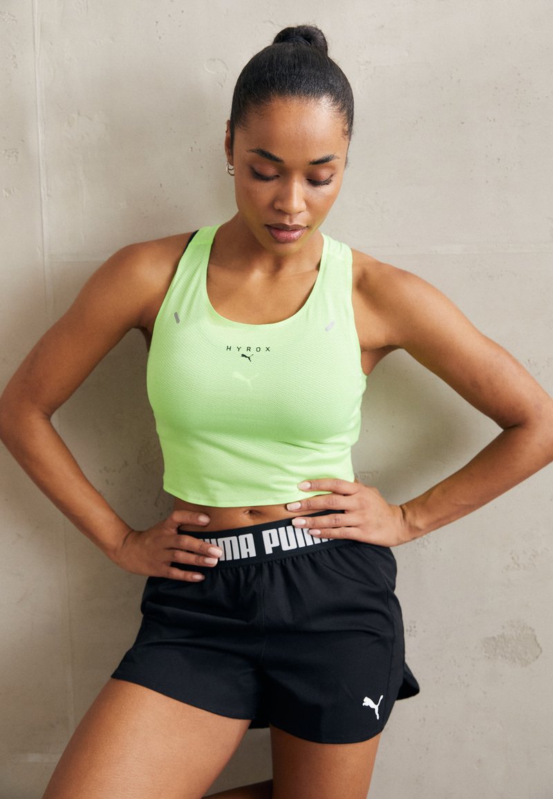 Puma HYROX ULTRASPUN CROP TANK - Top - green glare