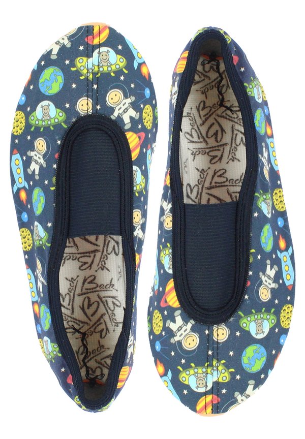 GYMNASTIK SPACE, RIST - Hausschuh - dunkelblau