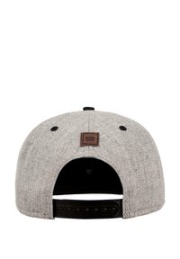 MSTRDS UNISEX LETTER SNAPBACK - Sapka - mottled grey