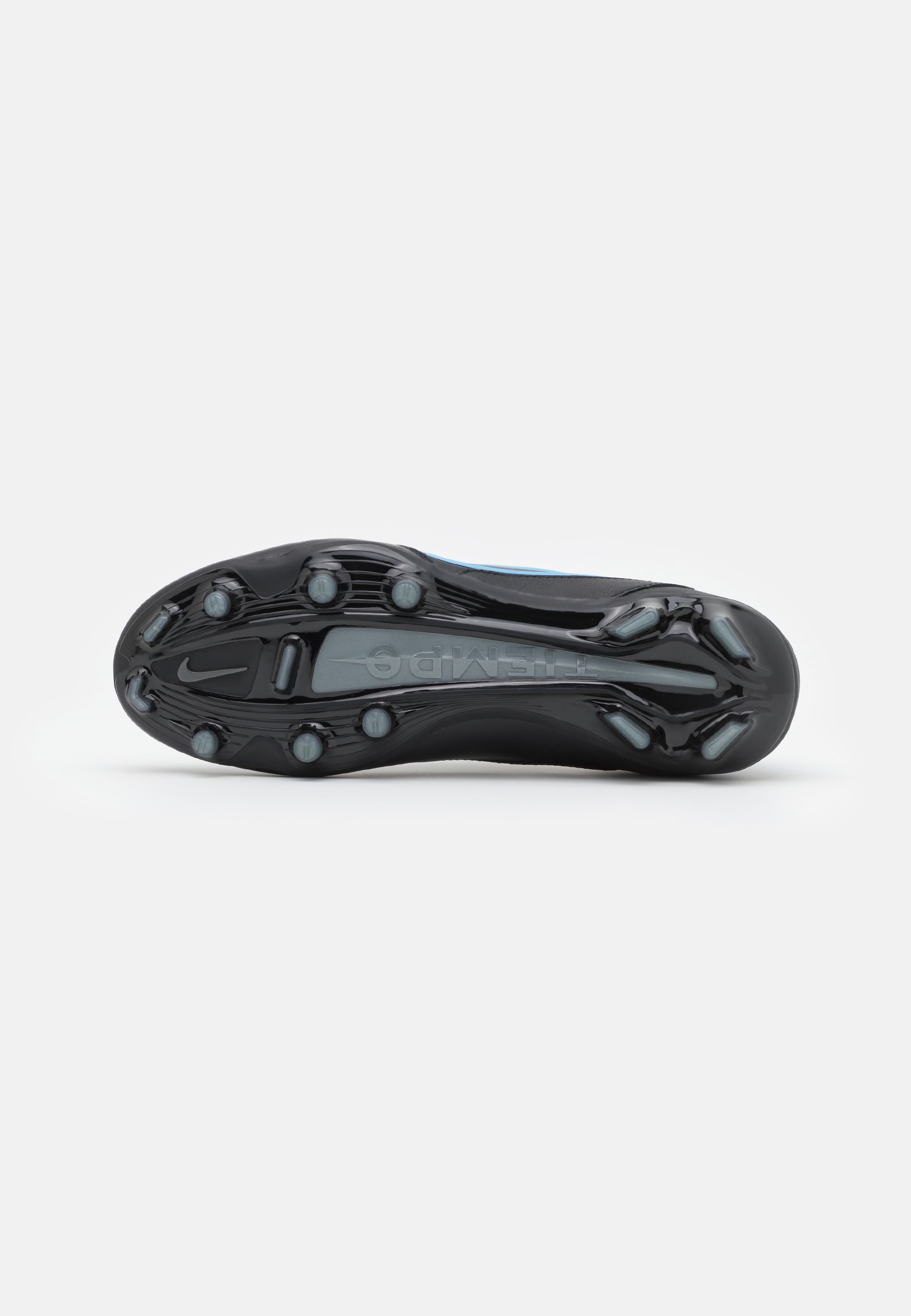 Nike Performance TIEMPO LEGEND 9 PRO FG - Voetbalschoenen met kunststof  noppen - black/iron grey/Zwart - Zalando.nl